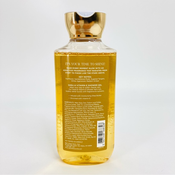 Bath and Body Works In The Stars Shower Gel 10 fl oz Shea Vitamin E - Picture 2 of 2